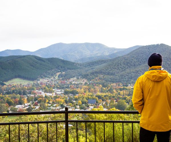 Huggins Lookout Point, Bright