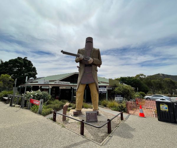 unusual day trip from Melbourne - Big Ned Kelly