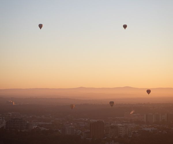 unusual day trip from Melbourne - Hot air ballooning